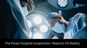 Paras Hospital Suspension